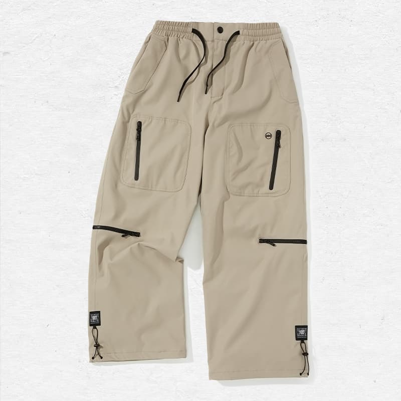アウトドアファッション マウンテンアウトドアジップパンツ
