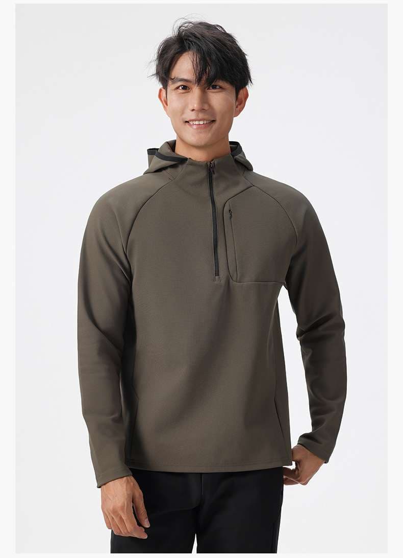 アウトドアファッション アウトドア用ラグラン半袖パーカー