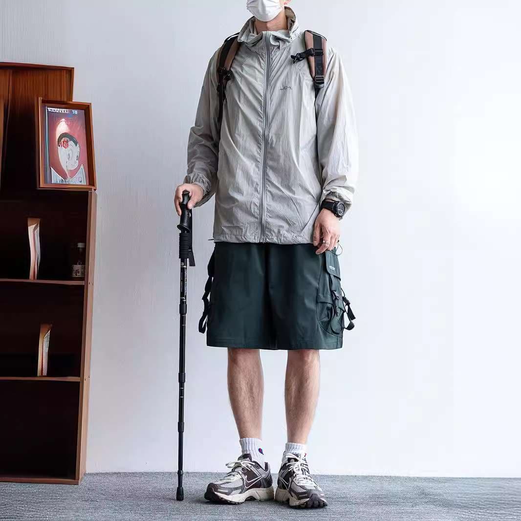 アウトドアファッション アウトドア機能性軽量ジャケット