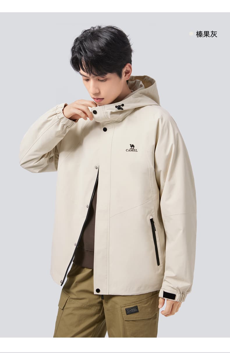 アウトドアファッション アウトドア アクティブ フードジャケット