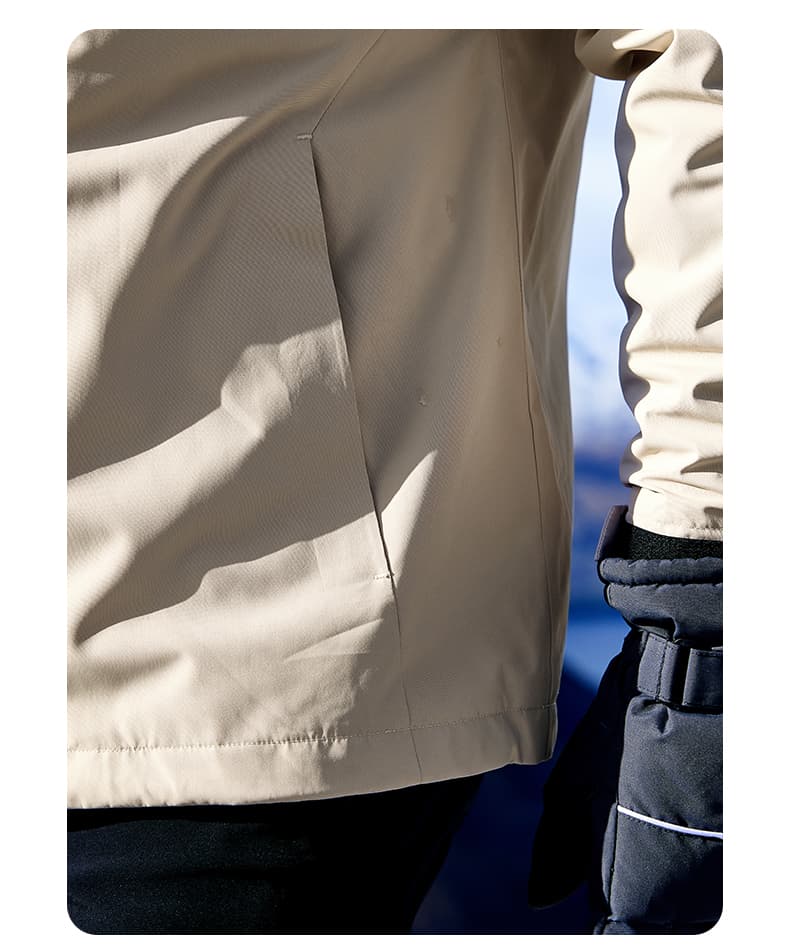 アウトドアファッション 冬山仕様 多機能防寒ジャケット