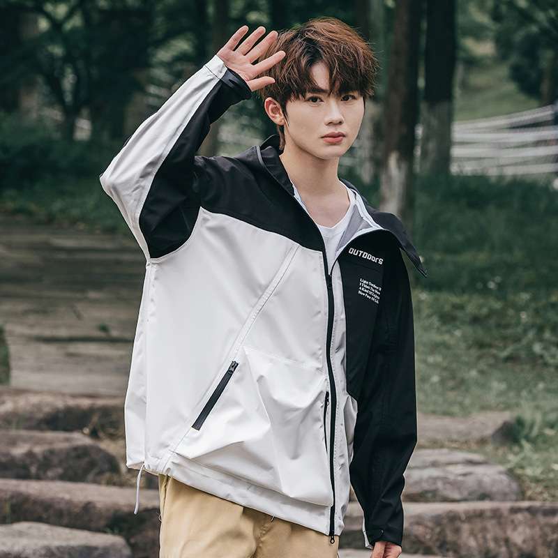 アウトドアファッション アウトドア軽量ウィンドブレーカー