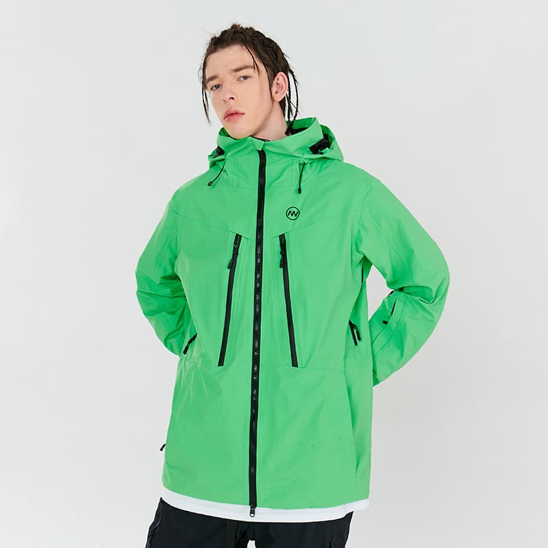 アウトドアファッション 超耐水マウンテンパーカー