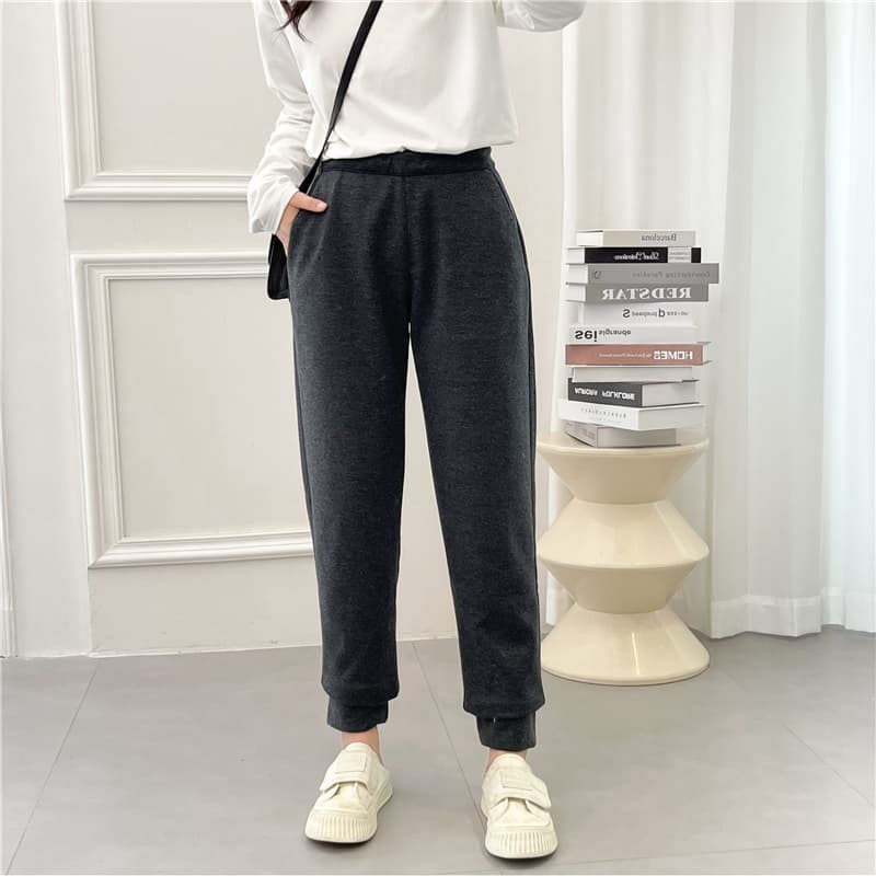 アウトドアファッション あったか裏起毛ジョガーパンツ