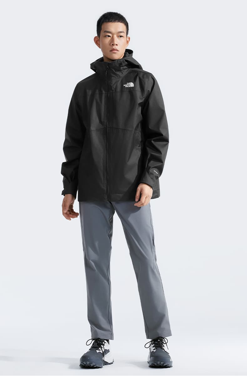 アウトドアファッション フリース×防水 多機能アウトドアジャケット