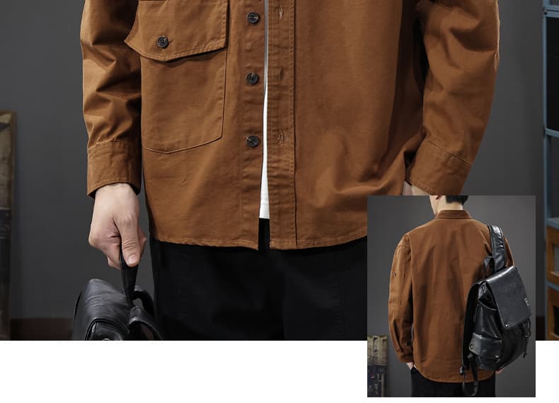 アウトドアファッション アウトドア向けワークシャツジャケット