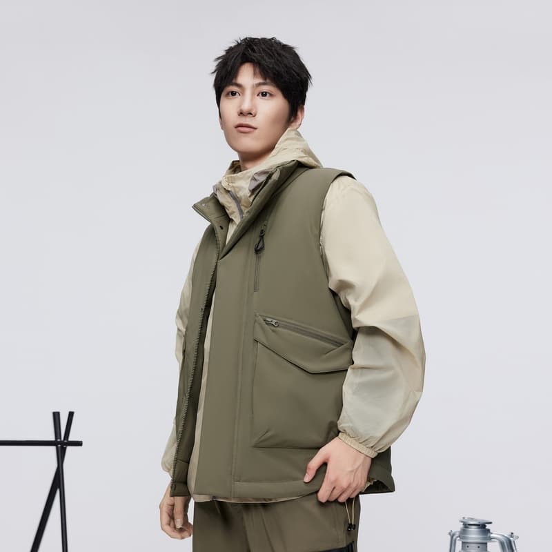 アウトドアファッション 多機能アウトドアベスト