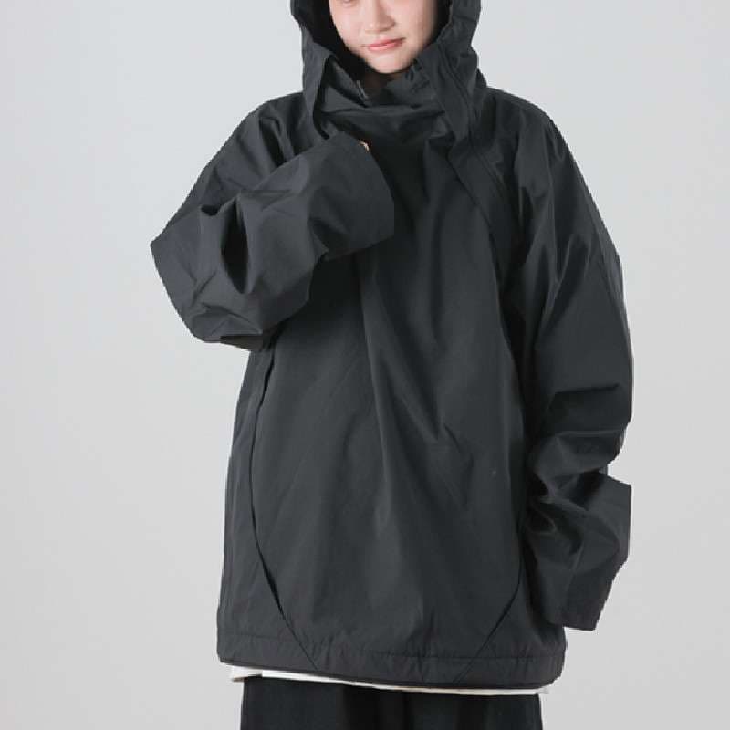アウトドアファッション リラックス軽量アノラックパーカー