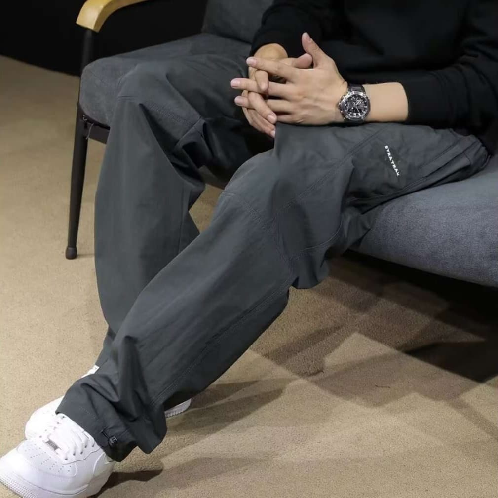 アウトドアファッション マウンテン機能性ロングパンツ