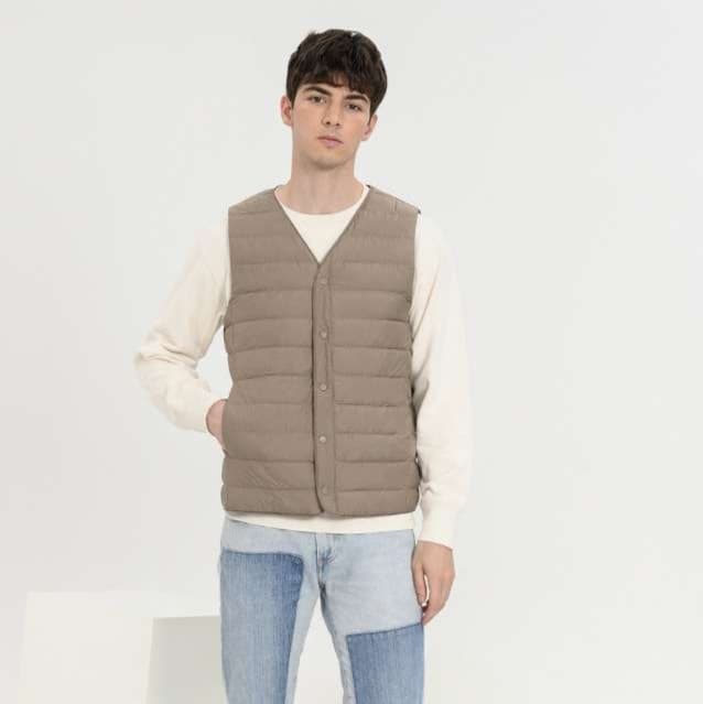 アウトドアファッション 軽量 中綿 ベスト ユニセックス