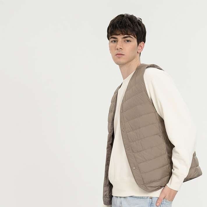 アウトドアファッション 軽量 中綿 ベスト ユニセックス