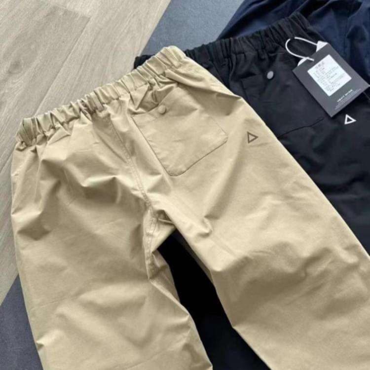 アウトドアファッション リラックス感あふれるアウトドアパンツ