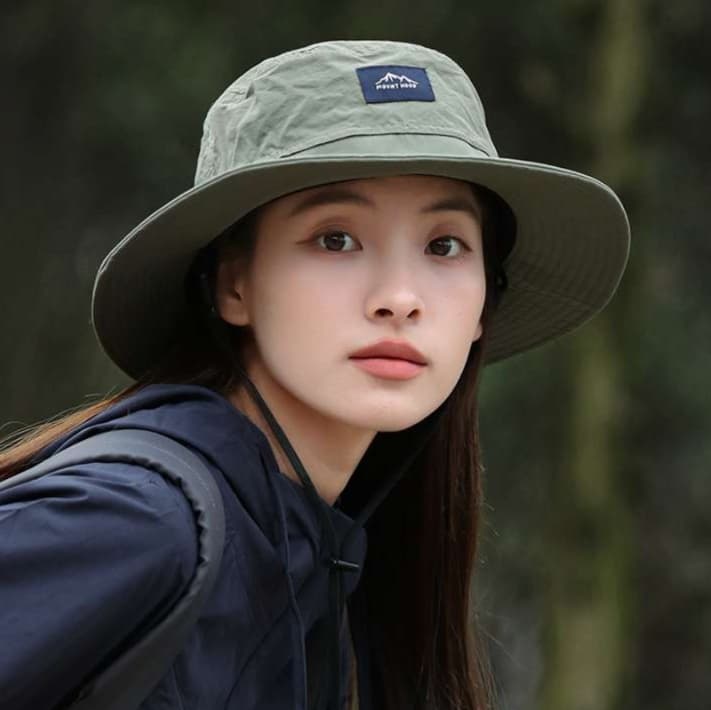 アウトドアファッション アウトドア用日差しガード帽子