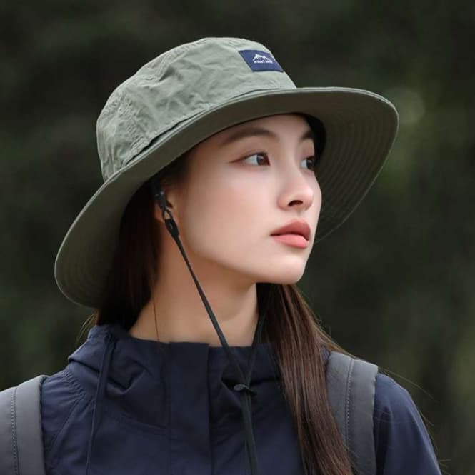 アウトドアファッション アウトドア用日差しガード帽子