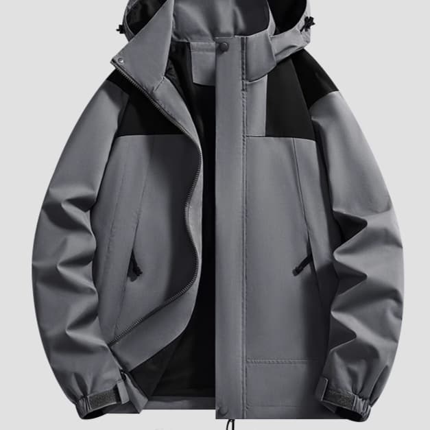アウトドアファッション 多機能防風登山アウターパーカー