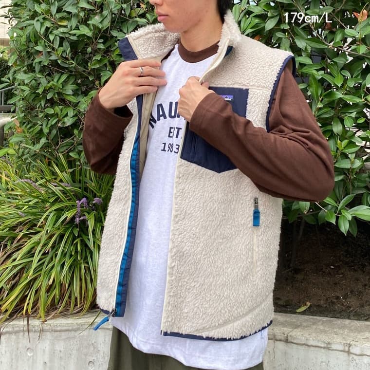 アウトドアファッション もこもこボアベスト 防寒アウター