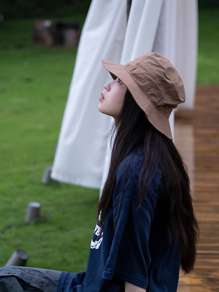アウトドアファッション アウトドアファッション 自然派バケットハット