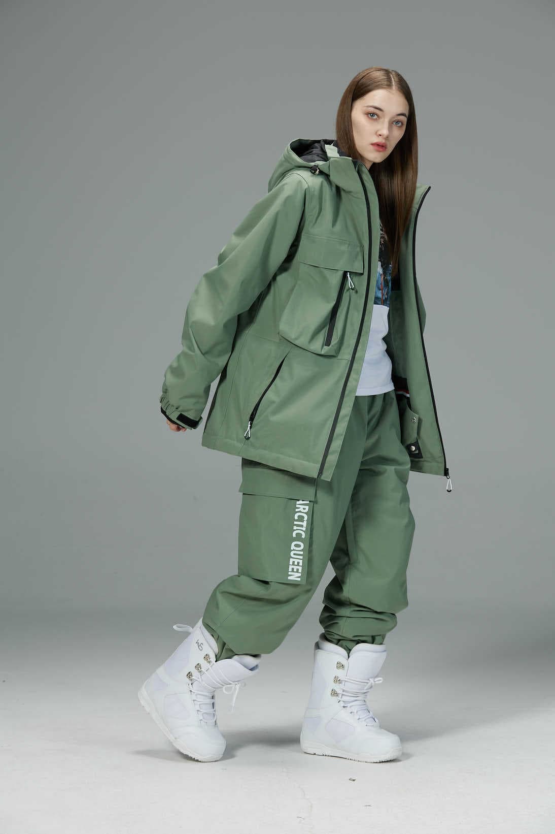 アウトドアファッション 多機能防水アウトドアウェア上下セット