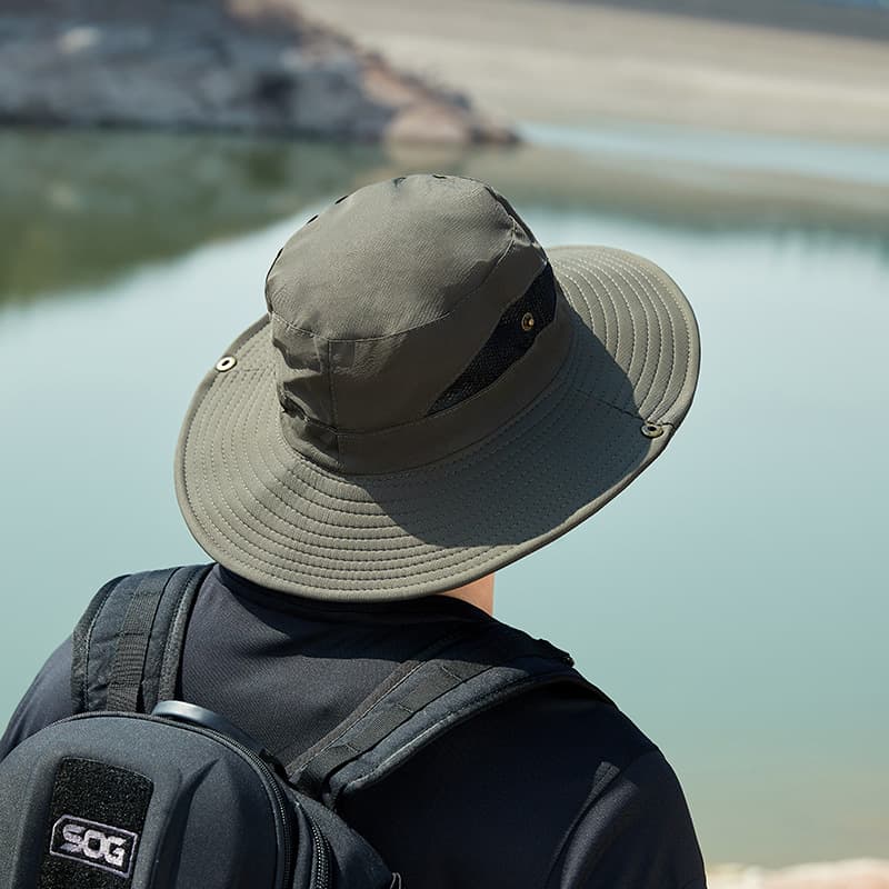 アウトドアファッション アウトドアファッション 全天候型 冒険者の日よけハット
