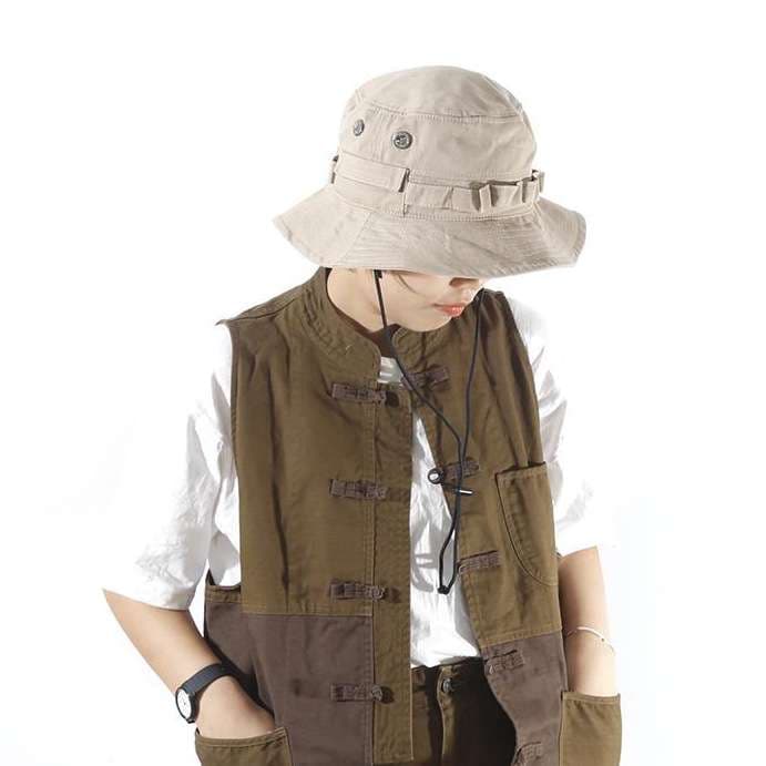 アウトドアファッション 冒険家スタイル サファリベスト
