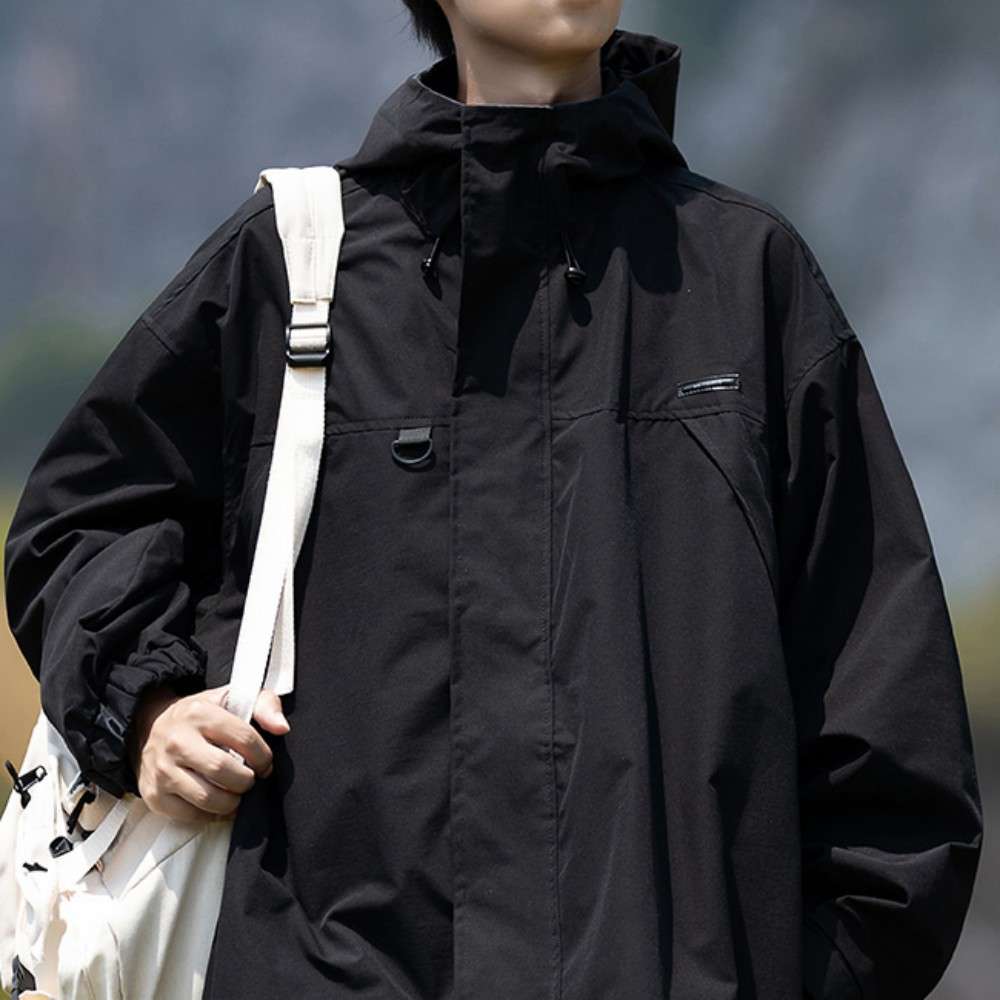 アウトドアファッション ソフトシルエット アウトドアパーカー