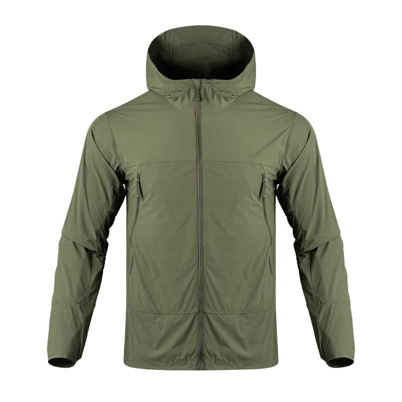 アウトドアファッション 多機能防水フード付きアウトドアジャケット