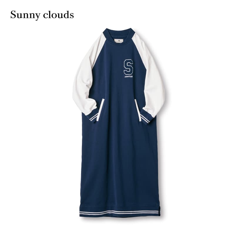 アウトドアファッション レトロスポーティワンピース