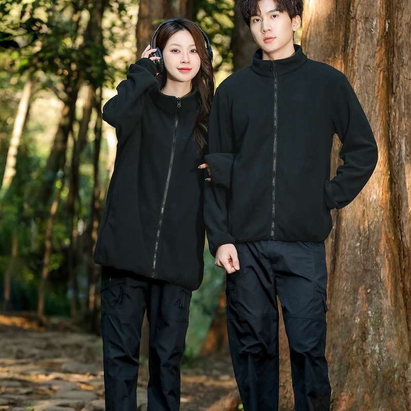 アウトドアファッション あったか機能性フリースジャンパー