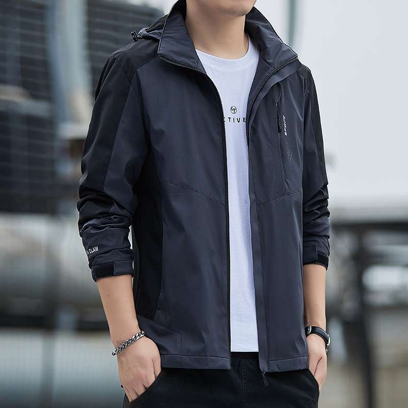 アウトドアファッション アウトドア防水シェルジャケット