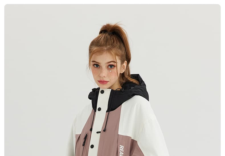 アウトドアファッション 雪山モードタイダイ柄セットアップ