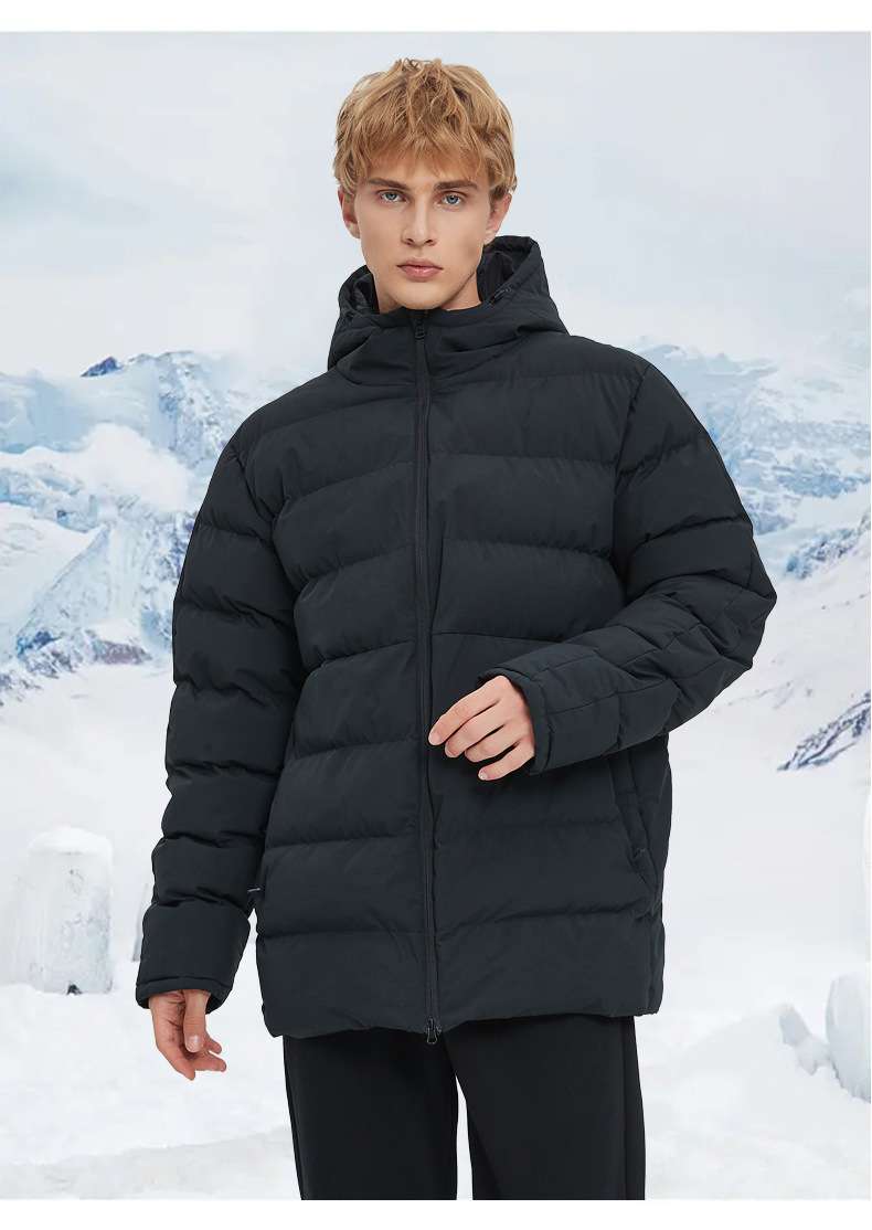 アウトドアファッション 雪山を彩る軽量中綿ゆったりジャケット