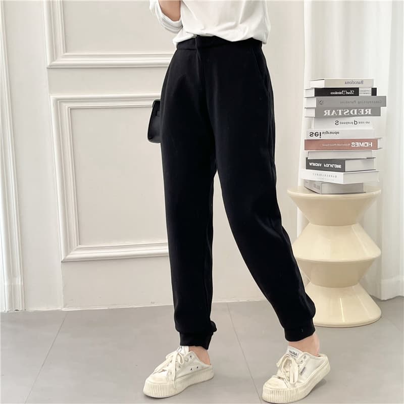 アウトドアファッション あったか裏起毛ジョガーパンツ