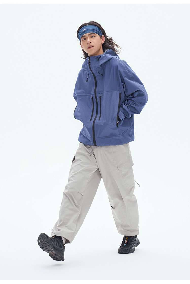 アウトドアファッション 耐水性機能付き多機能登山用ジャケット