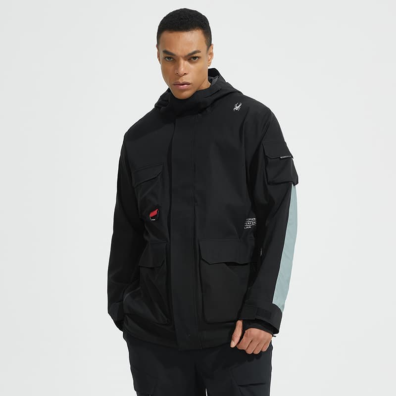 アウトドアファッション アウトドア耐性 防水フードジャケット