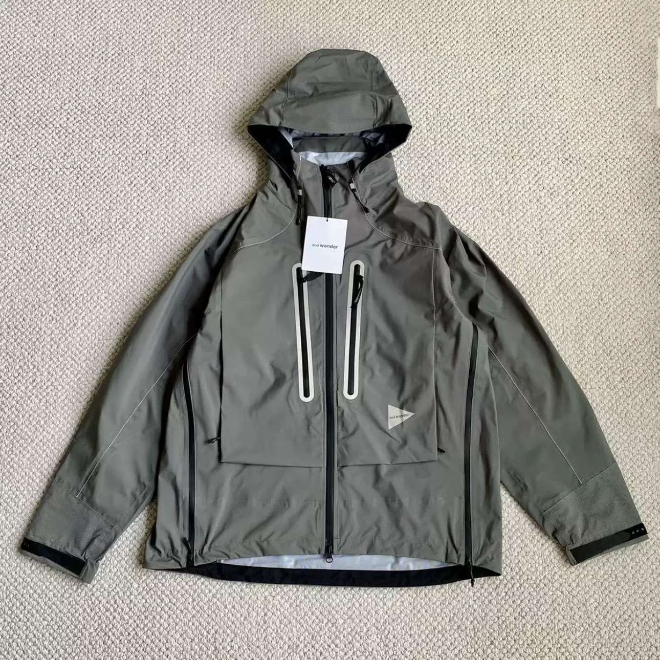 アウトドアファッション 多機能防水アウトドアパーカー