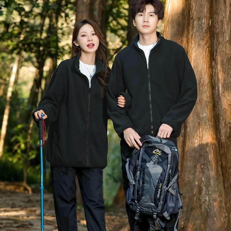 アウトドアファッション あったか機能性フリースジャンパー