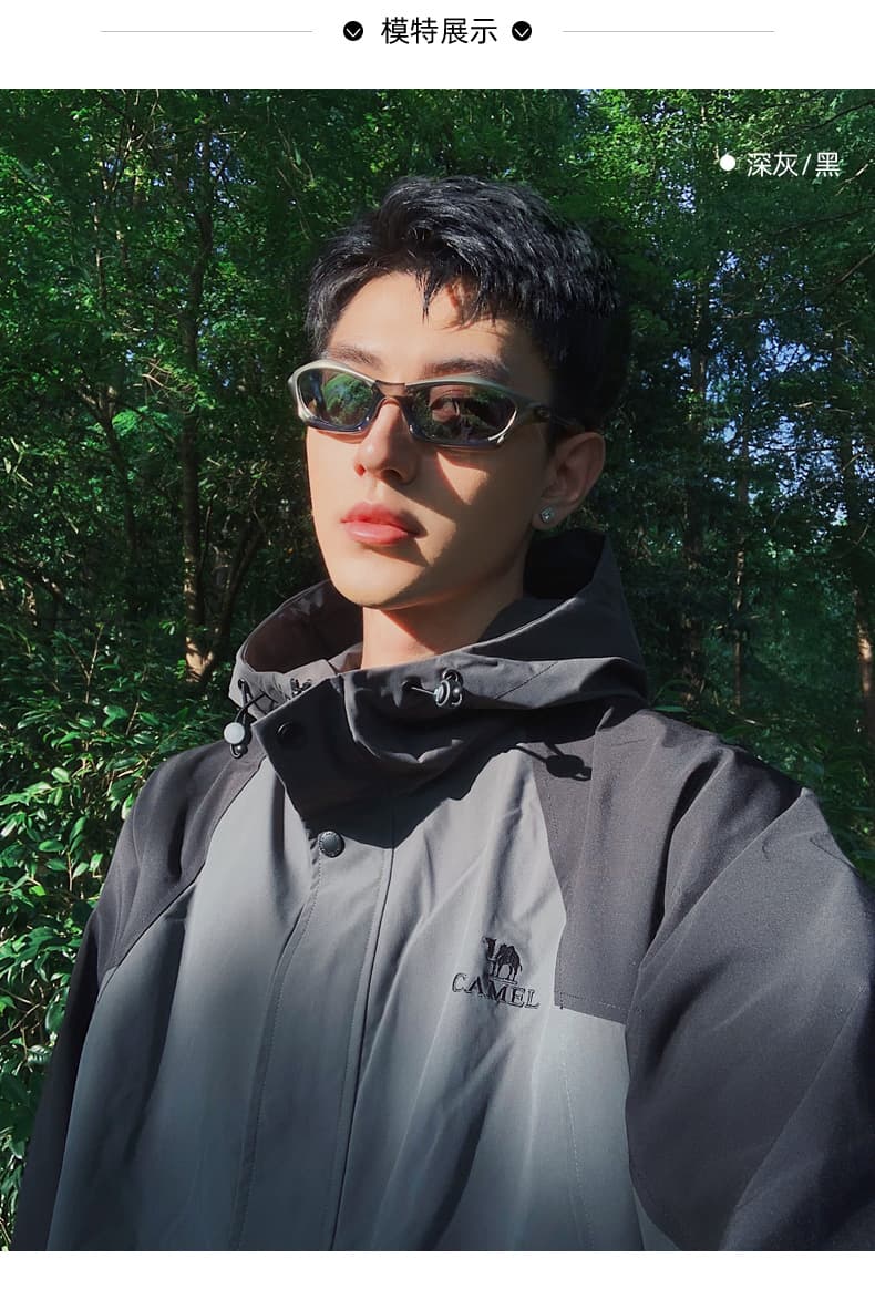 アウトドアファッション アウトドア アクティブ フードジャケット