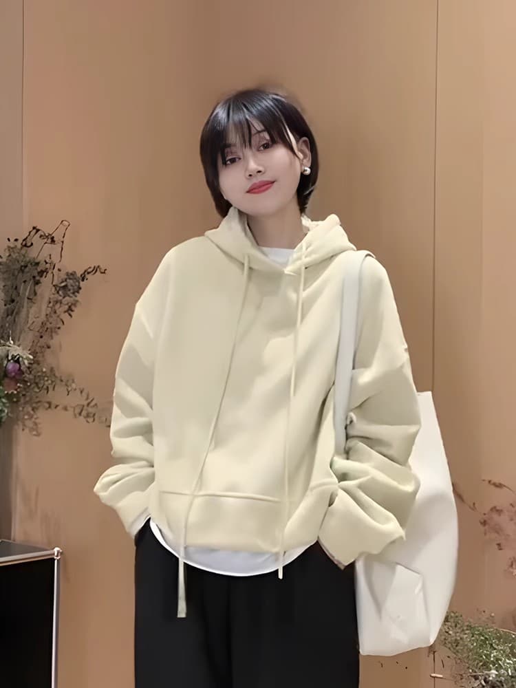 アウトドアファッション ゆったりくつろぎフードパーカー