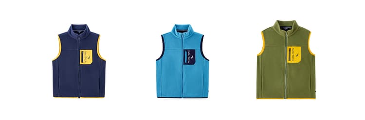 アウトドアファッション あったか機能性フリースベスト