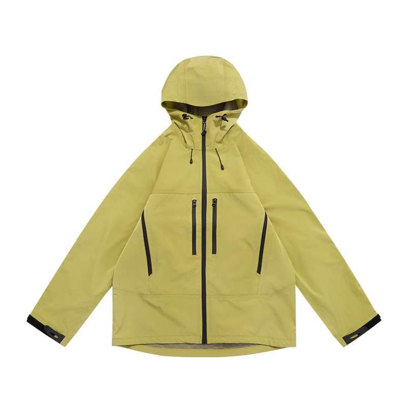 アウトドアファッション 耐水性機能付き多機能登山用ジャケット