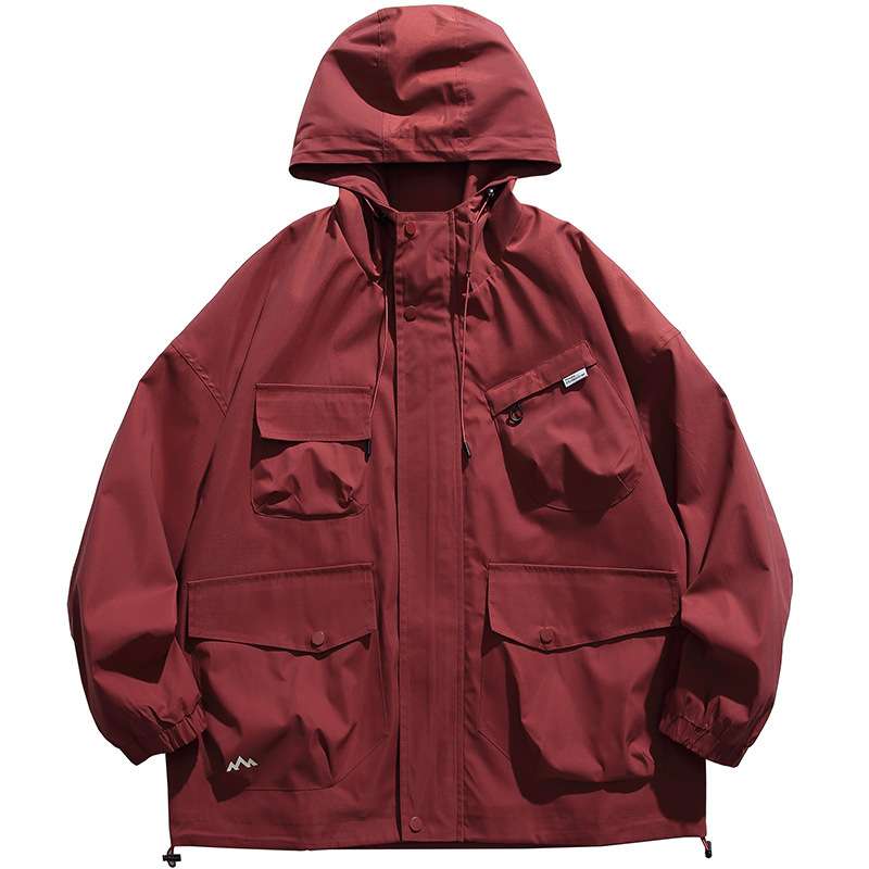 アウトドアファッション アウトドア多機能フードジャケット