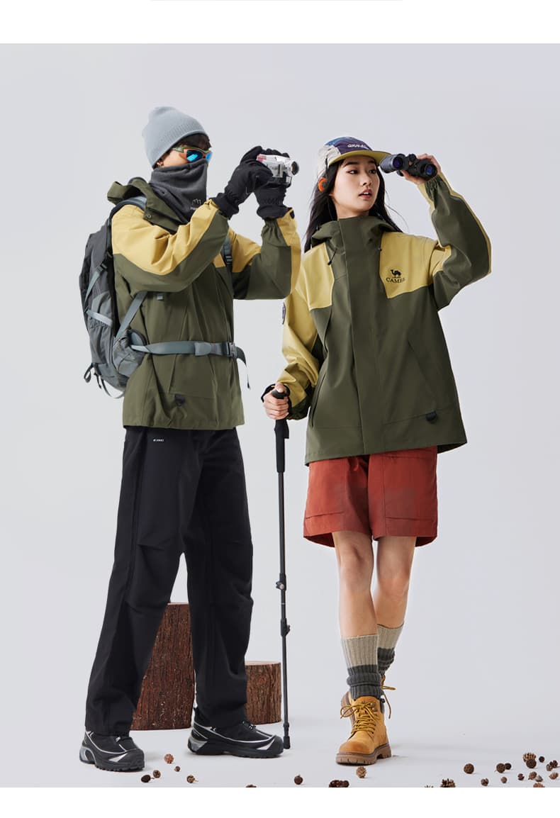 アウトドアファッション 高機能オールマウンテンパーカー