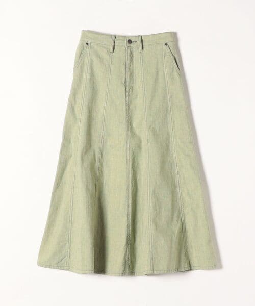 アウトドアファッション ロング丈マキシスカート