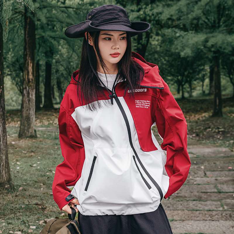 アウトドアファッション アウトドア軽量ウィンドブレーカー