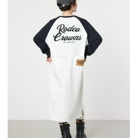 アウトドアファッション ゆったりロングワンピース