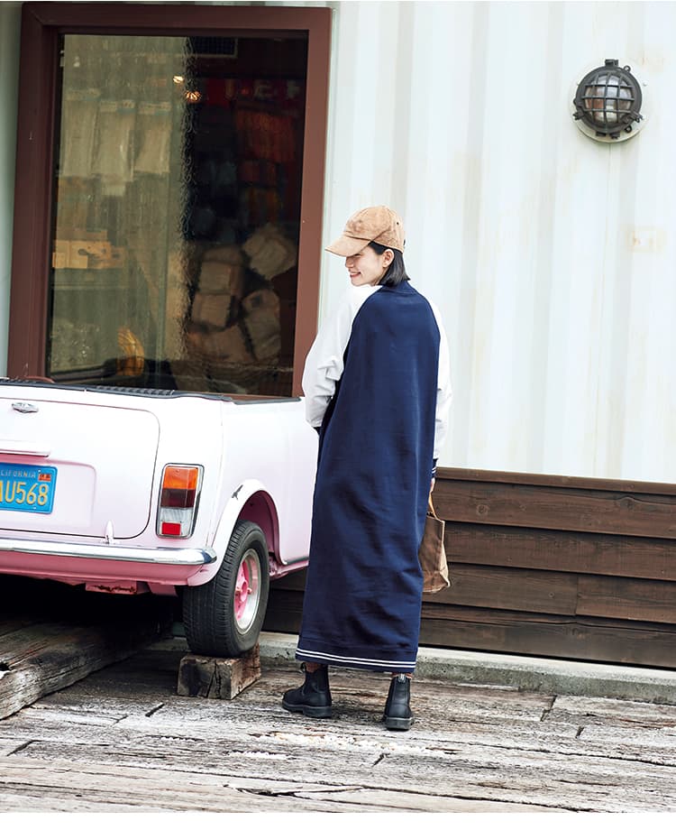 アウトドアファッション レトロスポーティワンピース