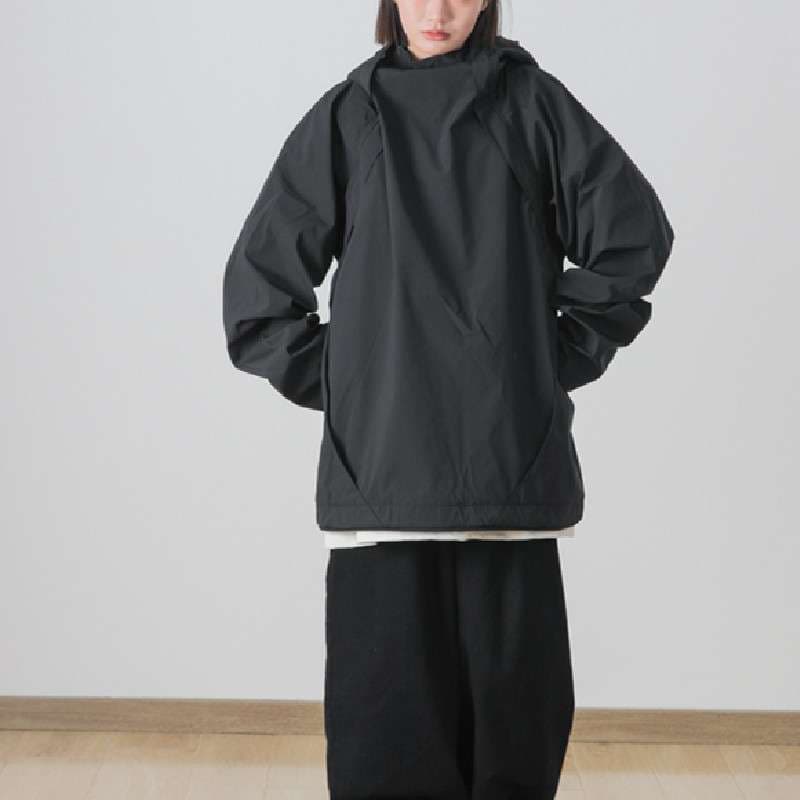 アウトドアファッション リラックス軽量アノラックパーカー