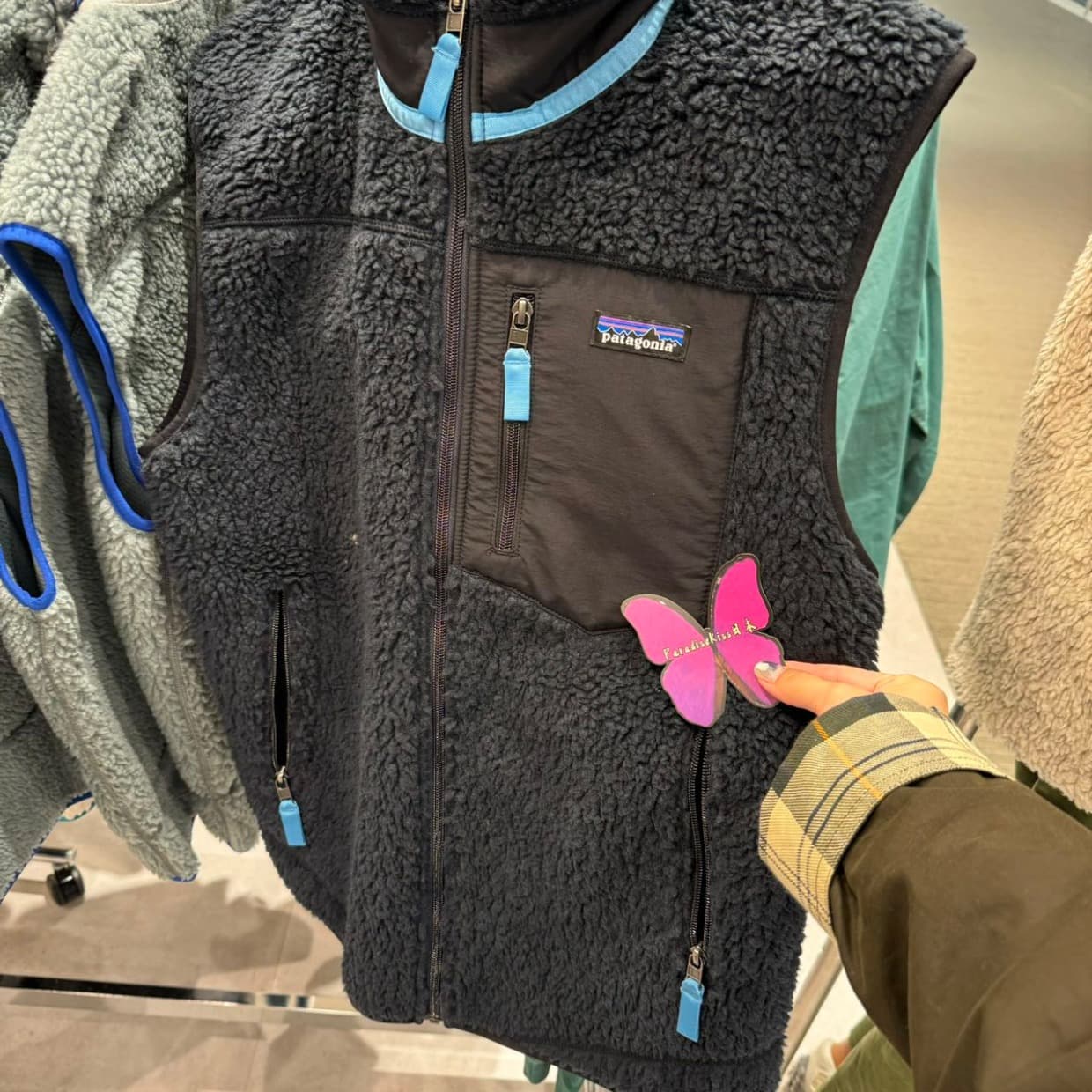 アウトドアファッション もこもこボアベスト 防寒アウター