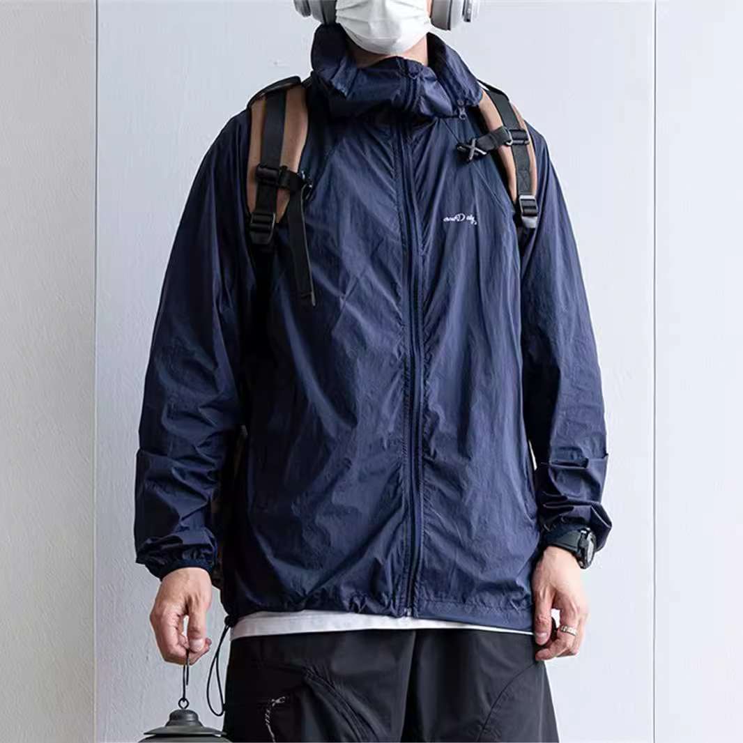 アウトドアファッション アウトドア機能性軽量ジャケット