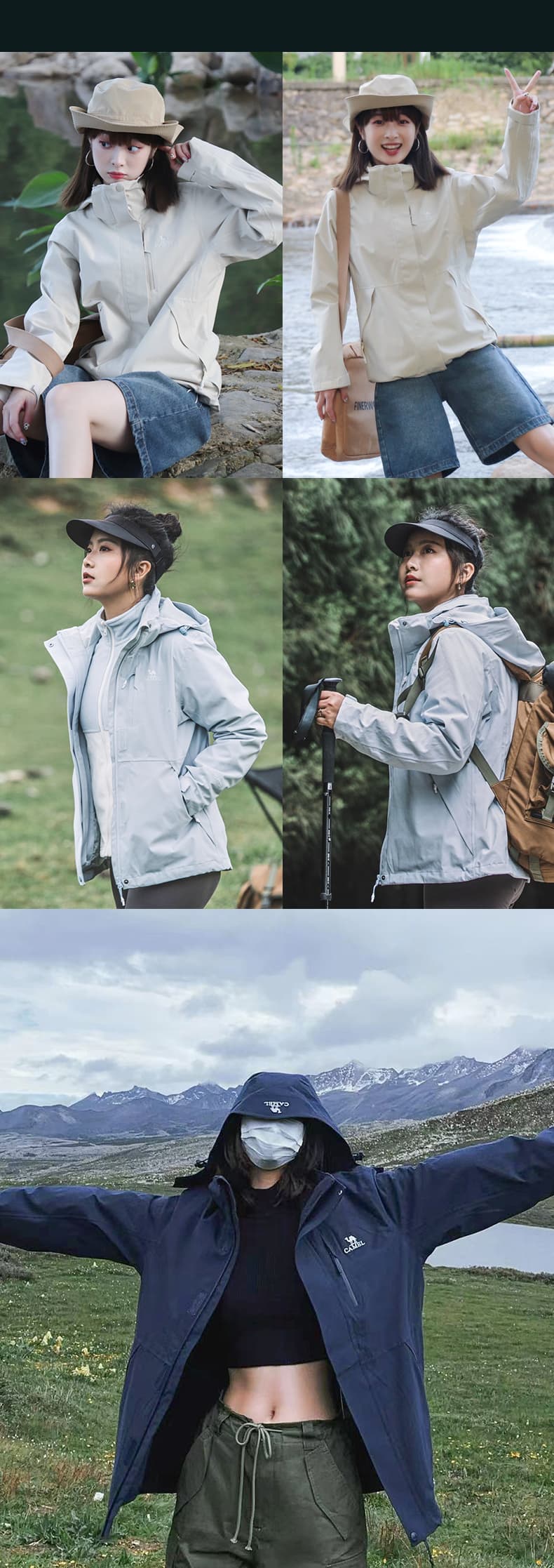 アウトドアファッション 機能性抜群 アウトドア防寒ジャケット